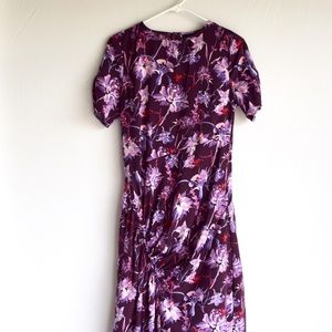 🍂Asymmetrical Floral Midi Dress 🍂